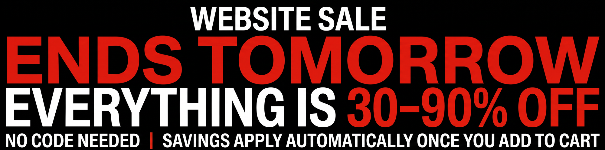 Website sale banner image