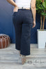 Judy Blue High Expectations High-Rise Tummy Control Wide Leg Cropped Denim