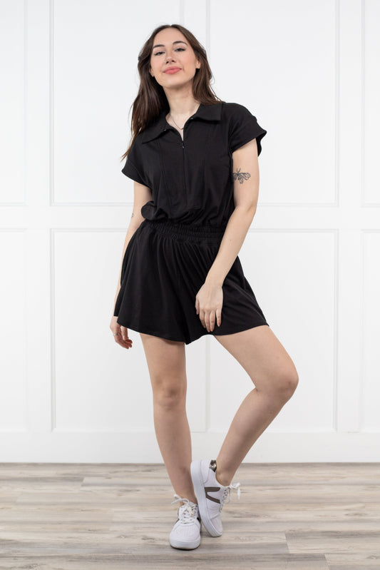 Ready for Doubles Romper * Final Sale*