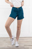 Color Me Basic High-Rise Denim Shorts