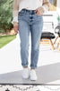 Come and Go from Judy Blue: Mid-Rise Boyfriend Denim