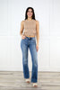 The Riley from Judy Blue: Mid-Rise Vintage Bootcut Denim