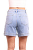 The Koda by Ava Lane High-Rise Light Wash Denim Shorts