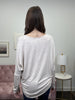 Some Sass V Neck Long Sleeve Top