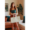 The Savannah Croc Tote