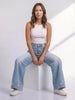 The Adrian by Lovervet High-Rise Wide Leg Denim Three Lengths