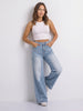 The Adrian by Lovervet High-Rise Wide Leg Denim Three Lengths