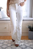 Judy Blue Going To Work Mid-Rise Bootcut White Denim