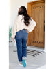 Judy Blue It's The Magic High-Rise Straight Leg Dad Denim