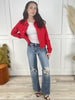 Oh My Love from Judy Blue: Garment Dyed Denim Jacket