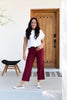 Tummy Control Life Is Like A Rainbow High-Rise Hyper-Stretch Wide Leg Cropped Pants *Final Sale*