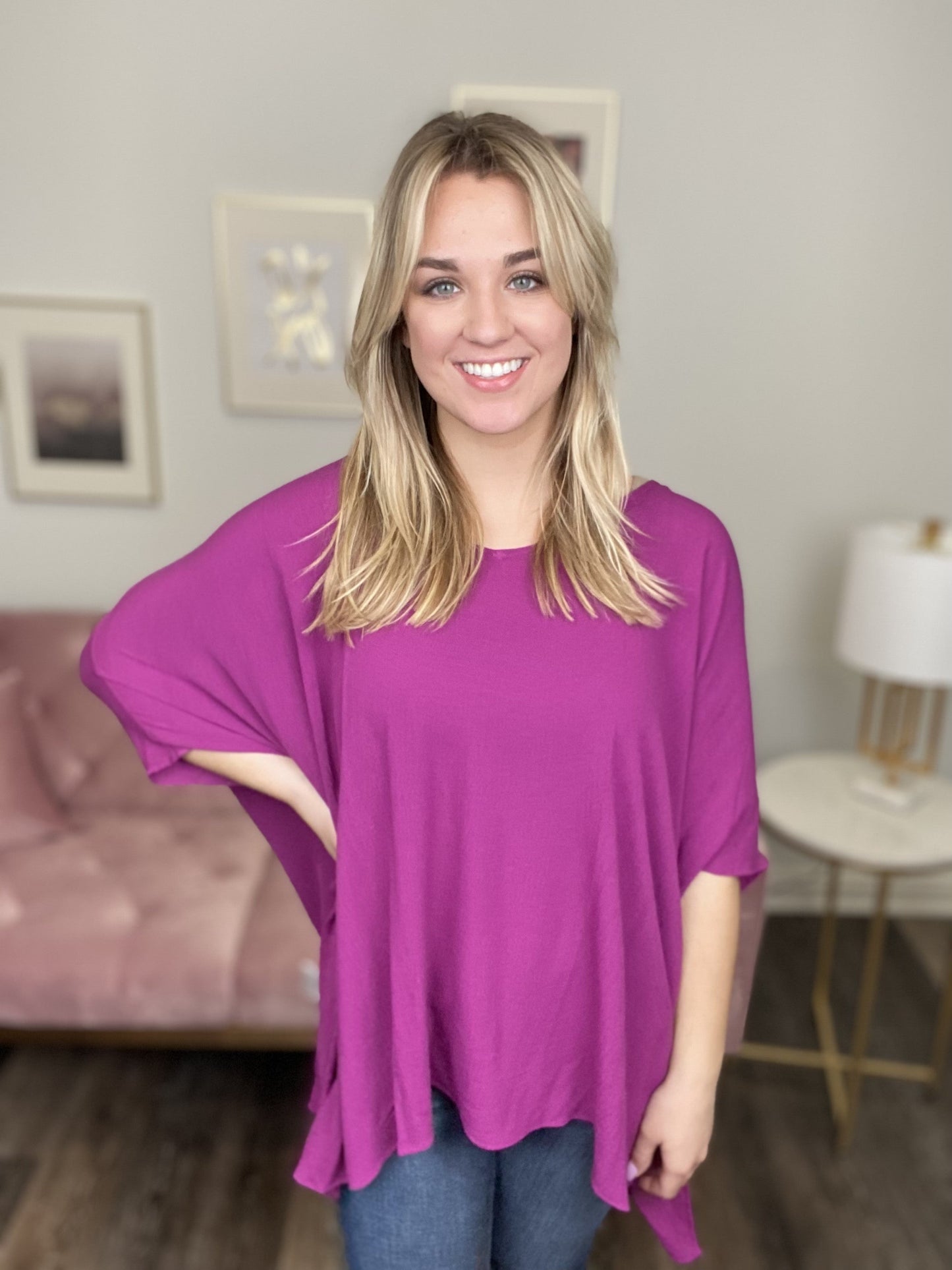 Pretty As A Plum Top