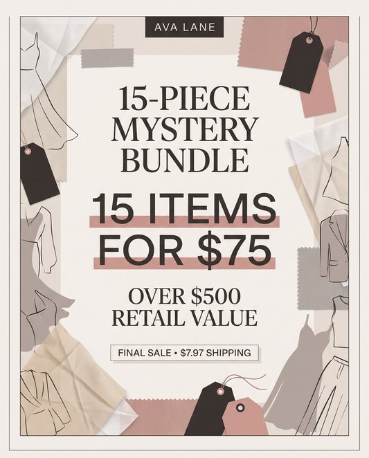 15-Piece Mystery Bundle | $500+ Value for Just $75 *FINAL SALE* *FINAL SALE*