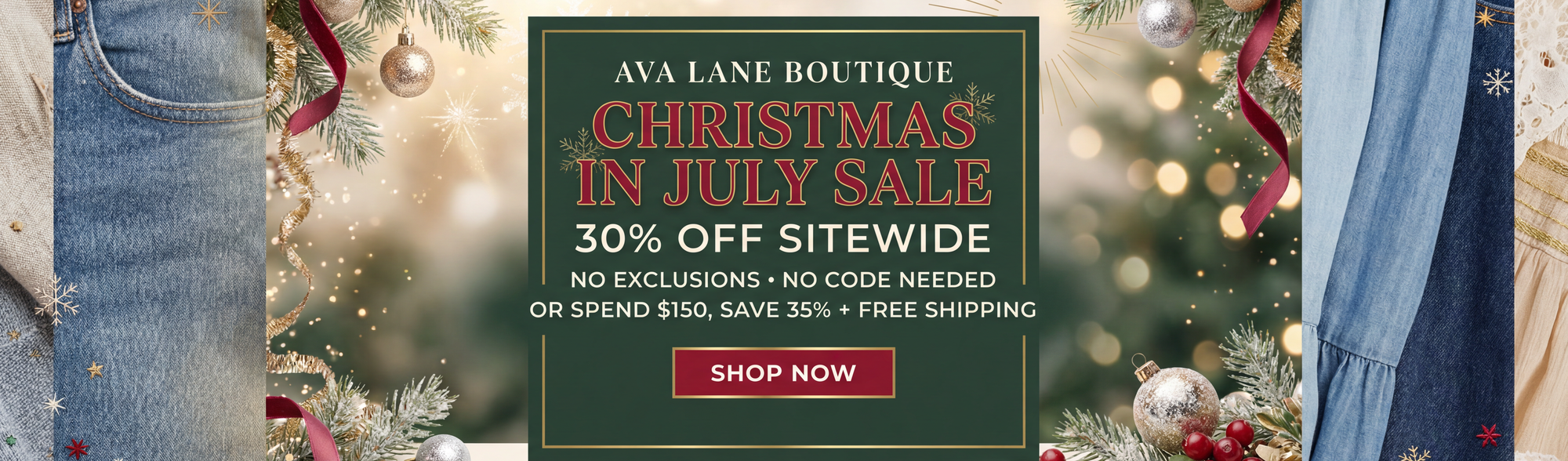 Christmas In July Sale