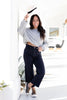 Judy Blue High Expectations High-Rise Tummy Control Wide Leg Cropped Denim