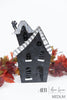 Lighted Haunted House Shelf Sitter