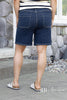 Judy Blue No Place Like Home High-Rise Trouser Denim Shorts