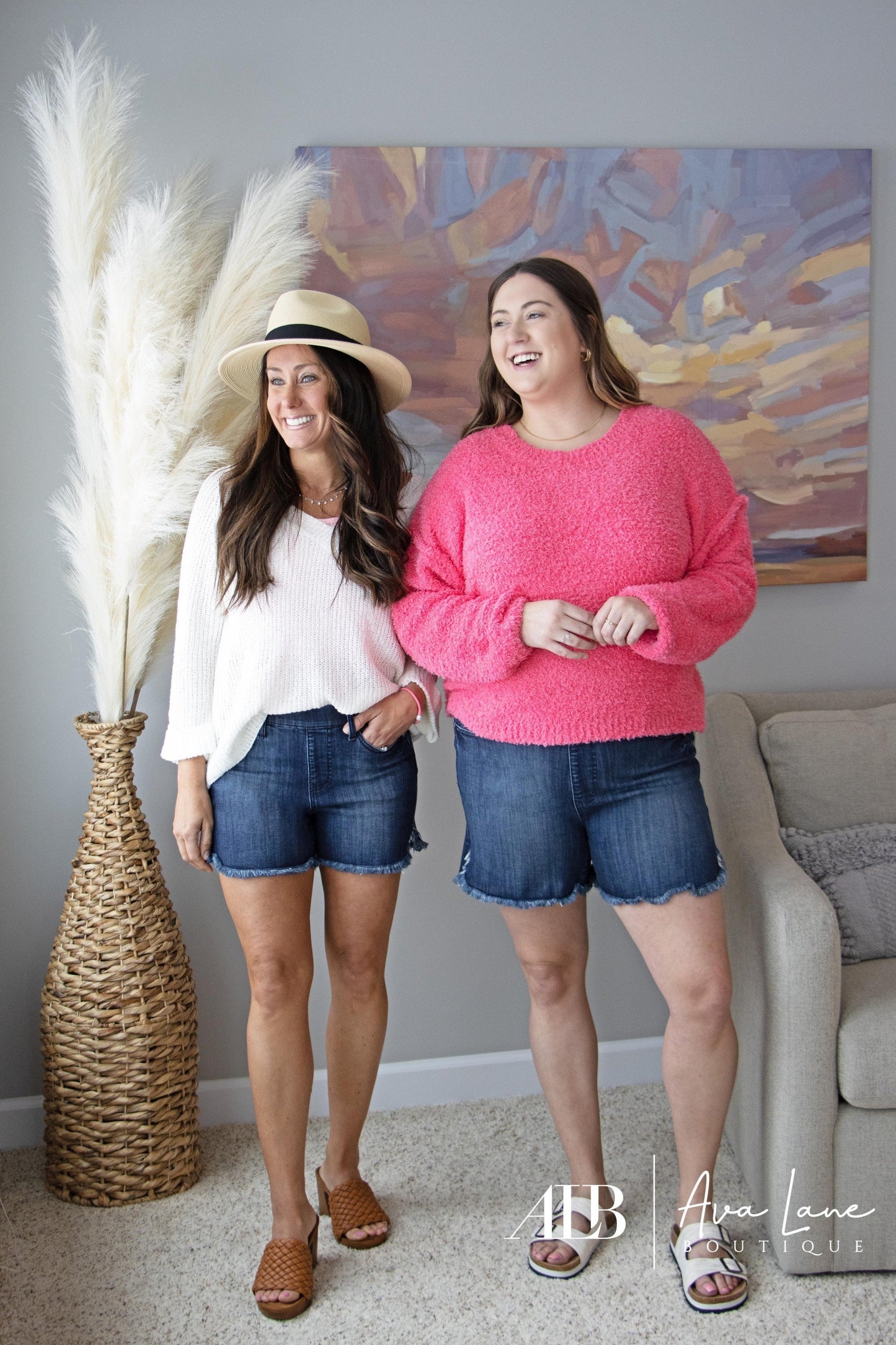 Judy Blue Remember This High-Rise Pull On Denim Shorts