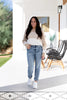 Come and Go from Judy Blue: Mid-Rise Boyfriend Denim